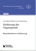 Cover: F&ouml;rderung der Organspende - Deutscher &Auml;rzteverlag
