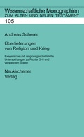 Cover: &Uuml;berlieferungen von Religion und Krieg - Vandenhoeck & Ruprecht