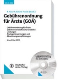 Cover: Geb&uuml;hrenordnung f&uuml;r &Auml;rzte (GO&Auml;) - Deutscher &Auml;rzteverlag