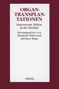 Cover: Organtransplantationen - Hirzel