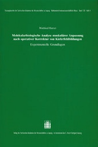 Abbildung von: Molekularbiologische Analyse muskulärer Anpassung nach operativer Korrektur von Kieferfehlbildungen. - Hirzel