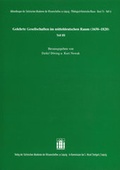 Cover: Gelehrte Gesellschaften im mitteldeutschen Raum (1650-1820) Teil III - Hirzel