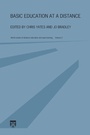 Cover: Basic Education at a Distance - Routledge