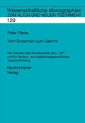 Cover: Vom Erbarmen zum Gericht - Vandenhoeck & Ruprecht