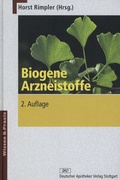 Cover: Biogene Arzneistoffe - Deutscher Apotheker Verlag