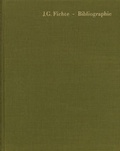 Cover: Fichte-Bibliographie - frommann-holzboog