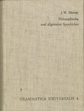 Cover: Versuch einer an der menschlichen Sprache abgebildeten Vernunftlehre oder philosophische und allgemeine Sprachlehre - frommann-holzboog