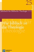 Cover: Wie biblisch ist die Theologie? - Vandenhoeck & Ruprecht