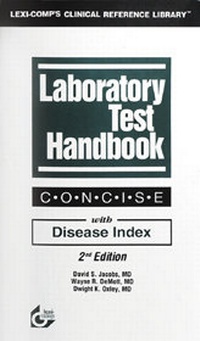 Enlarge image Cover: Laboratory Test Handbook Concise - Deutscher Apotheker Verlag