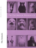 Cover: Performance Research V5 Issu 2 - Routledge