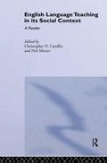 Cover: English Language Teaching in Its Social Context - Routledge