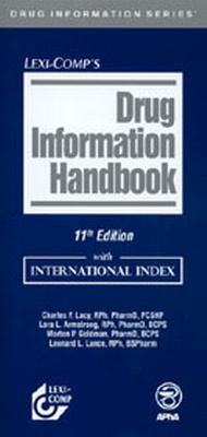 Enlarge image Cover: Drug Information Handbook - Deutscher Apotheker Verlag
