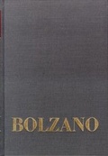 Cover: Bernard Bolzano Gesamtausgabe / Einleitungsb&auml;nde. Band 2,1: Supplement I: Erg&auml;nzungen und Korrekturen zur Bolzano-Bibliographie (Stand: Ende 1981) - frommann-holzboog