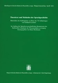 Cover: Theorie(n) und Methoden der Sprachgeschichte - Hirzel