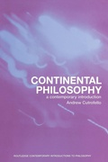 Cover: Continental Philosophy - Routledge