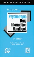 Cover: Psychotropic Drug Information Handbook - Deutscher Apotheker Verlag