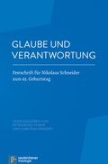 Cover: Glaube und Verantwortung - Vandenhoeck & Ruprecht