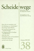Cover: Scheidewege 2008/2009 - Jahrgang 38 - Hirzel