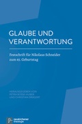 Cover: Glaube und Verantwortung - Vandenhoeck & Ruprecht