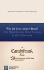 Cover: Was ist dein einiger Trost? - Vandenhoeck & Ruprecht