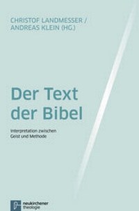 Abbildung von: Der Text der Bibel - Vandenhoeck & Ruprecht