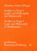 Cover: Studien zu Frege I - frommann-holzboog