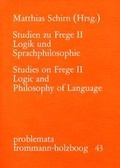 Cover: Studien zu Frege / II - frommann-holzboog