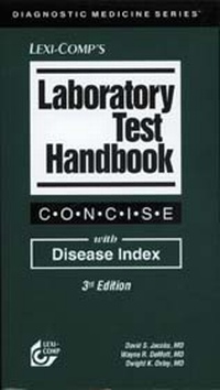Enlarge image Cover: Laboratory Test Handbook Concise - Deutscher Apotheker Verlag