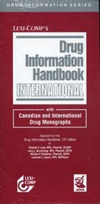 Enlarge image Cover: Drug Information Handbook - Deutscher Apotheker Verlag
