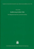 Cover: Kodifizierung &auml;rztlicher Ethik - Hirzel