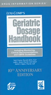 Enlarge image Cover: Geriatric Dosage Handbook - Deutscher Apotheker Verlag