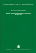 Cover: Kontrast als eigenst&auml;ndige grammatische Kategorie des Deutschen - Hirzel