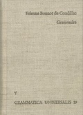 Cover: Cours d'etude pour l'instruction du Prince de Parme: Grammaire - frommann-holzboog