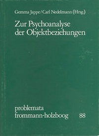Abbildung von: Zur Psychoanalyse der Objektbeziehungen - frommann-holzboog
