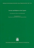 Cover: Literatur und Religion im alten &Auml;gypten - Hirzel