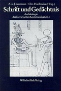 Cover: Schrift und Ged&auml;chtnis - Brill Deutschland
