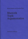 Cover: Rhetorik - Topik - Argumentation - frommann-holzboog