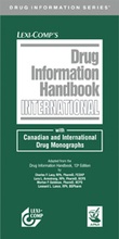 Cover: Drug Information Handbook - Deutscher Apotheker Verlag
