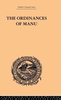 Cover: The Ordinances of Manu - Routledge