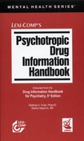 Cover: Psychotropic Drug Information Handbook - Deutscher Apotheker Verlag