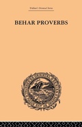 Cover: Behar Proverbs - Routledge