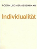 Cover: Individualit&auml;t - Brill Deutschland GmbH