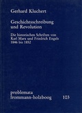 Cover: Geschichtsschreibung und Revolution - frommann-holzboog