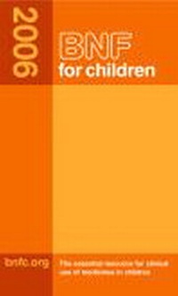 Enlarge image Cover: BNF for Children 2006 - Deutscher Apotheker Verlag
