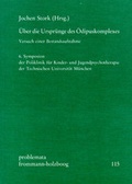 Cover: &Uuml;ber die Urspr&uuml;nge des &Ouml;dipuskomplexes - frommann-holzboog