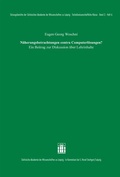 Cover: N&auml;herungsbetrachtungen contra Computerl&ouml;sungen? - Hirzel
