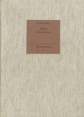 Cover: Arthur Schopenhauer - frommann-holzboog