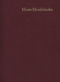 Cover: Moses Mendelssohn: Gesammelte Schriften. Jubil&auml;umsausgabe / Band 10,2: Schriften zum Judentum IV - frommann-holzboog