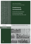 Cover: Praktizierte Germanistik - Hirzel