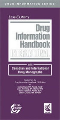 Enlarge image Cover: Drug Information Handbook - - Deutscher Apotheker Verlag